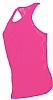 Camiseta Tirantes Mujer Beauty Nath - Color Fucsia Flor